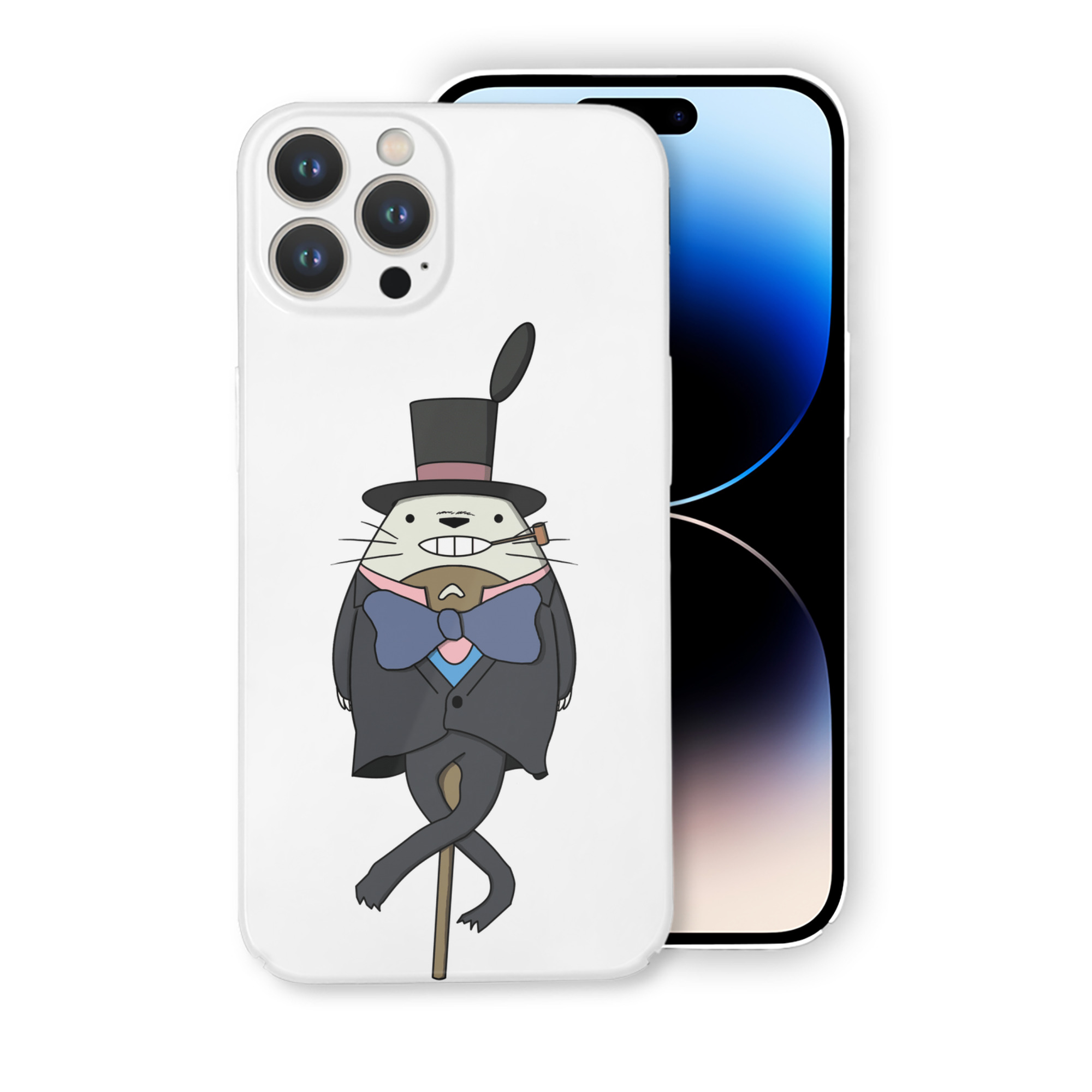 （画像用） となりのトトロ 草壁メイ 草壁サツキ My Neighbor Totoro Satsuki Kusakabe Mei Kusakabe 【iPhone 14シリーズ対応】ハードケース